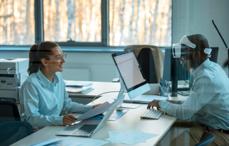 Una imatge de recurs d'una entrevista de feina 